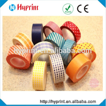 Custom christmas colorful decoration tape